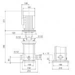 Многостъпална помпа Grundfos CRN 3-10 A-P-A-E-HQQE  🔴 Доставка по заявка - 2