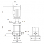 Многостъпална помпа Grundfos CRN 5-7 A-P-A-E-HQQE  🔴 Доставка по заявка - 2