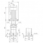Многостъпална помпа от титан Grundfos CRT 8-20 A-P-A-E-AUUE  🔴 Доставка по заявка - изтеглен файл