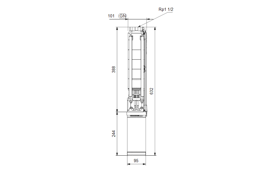 download Потопяема сондажна помпа Grundfos SP 7-3 🔴 Доставка по заявка