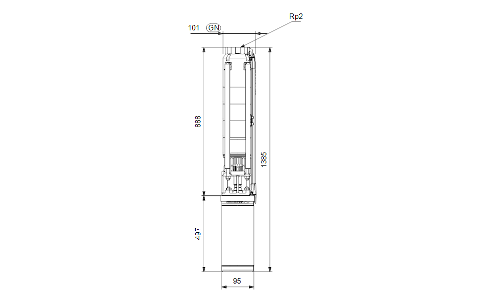 download Потопяема сондажна помпа Grundfos SP 9-13 🔴 Доставка по заявка