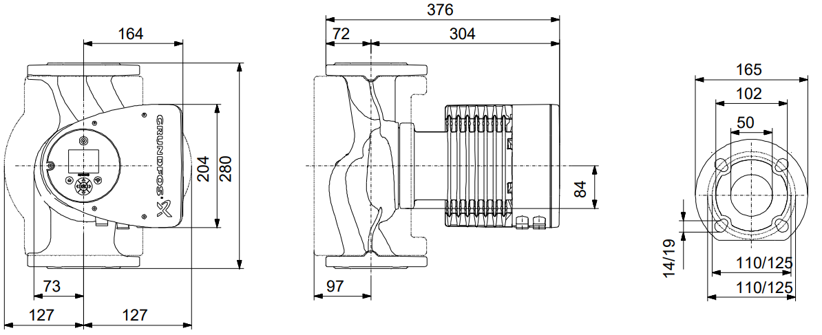 97924285_size Циркулационна помпа Grundfos MAGNA3 50-150 F 280 PN6/10 🟢 В наличност