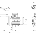 Самозасмукваща помпа Wilo Medana CH1-LSP205-6/E/A/10T 🔴 Доставка по заявка - lsp205_size