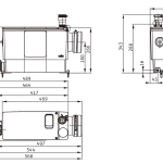 mini3_xs_size Компактна система за отпадни води Wilo DrainLift MINI3-XS/WC 🟡 Доставка до 3 дена - mini3_xs_size