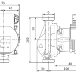 Циркулационна помпа WILO Varios PICO-STG 25/1-8 🟢 В наличност - varios_25_1_8_size